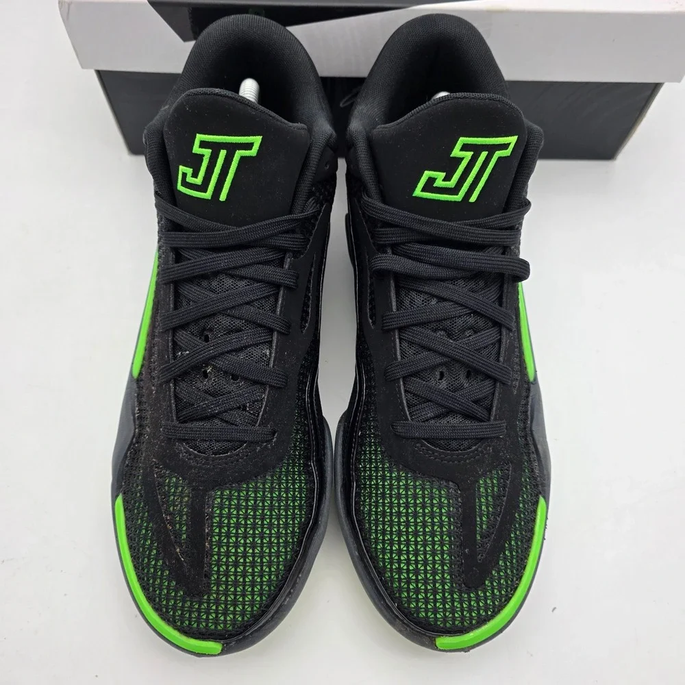 Jordan Tatum 1 Black Green Strike Celtics Basketball Shoes Trainers 9.5 Men's